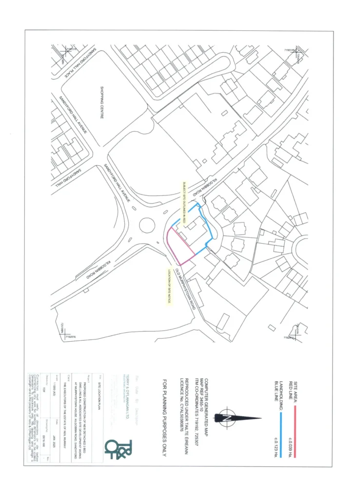 Site at Murphystown House, Kilgobbin Road, Sandyford, Dublin 18, D18 A2P1