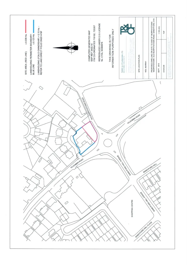 Site at Murphystown House, Kilgobbin Road, Sandyford, Dublin 18, D18 A2P1